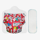 Heavy Wetter Combo (UNO Diaper + Magic Pad + Booster Pad)