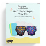 UNO Cloth Diaper Starter Kit with 2 Freesize UNO