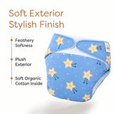 UNO Luxe Cloth Diaper (Twinkle Tumble) with DryFeel Magic Pad & Booster pad