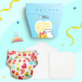 UNO Cloth Diaper Pads & Charmling Gift Set