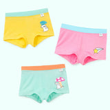 Pack of 3 Girl Boyshorts - Autumn Charm, Mushroom Magic & Inky Pinky