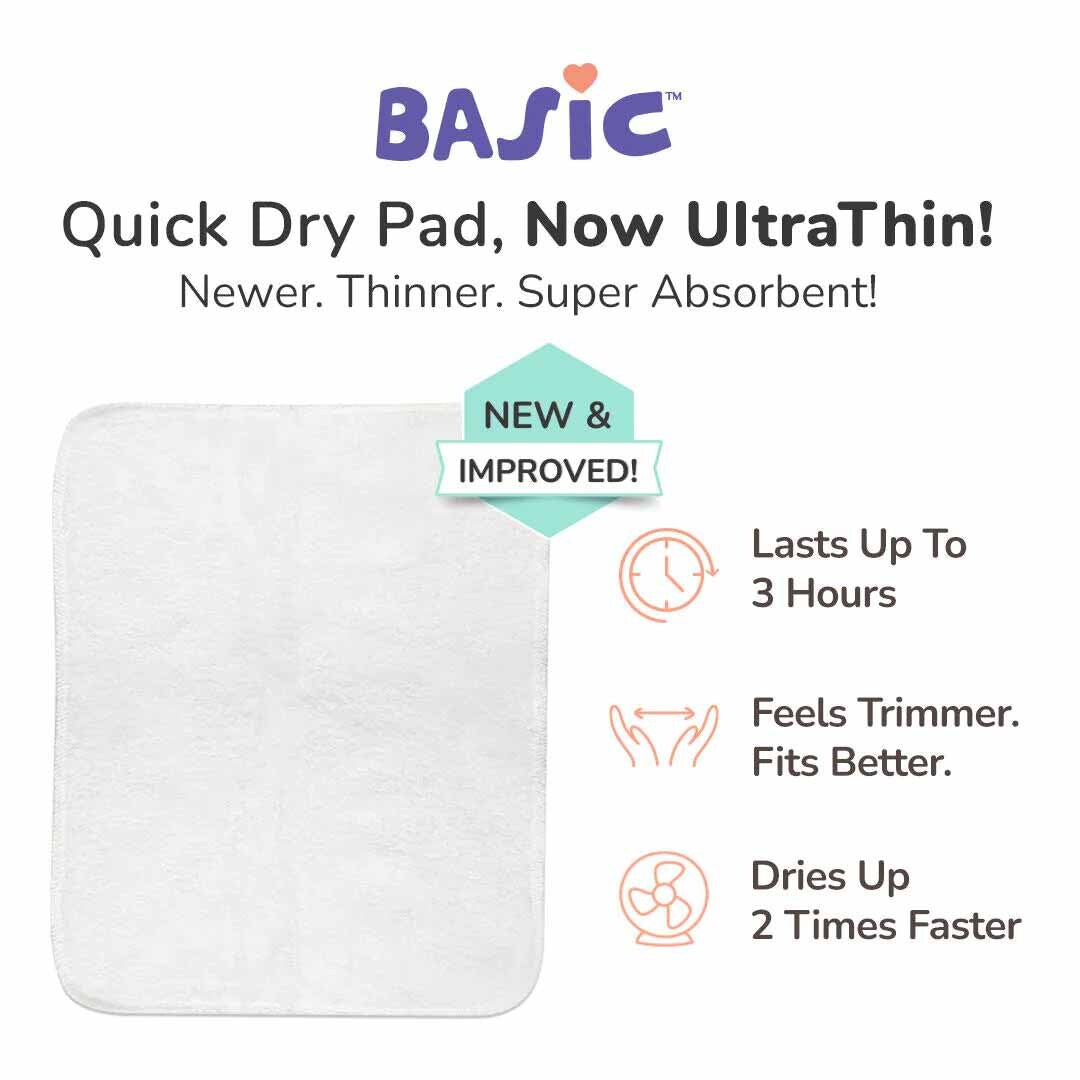 3 BASIC Diaper Changing Ultra Thin Pads