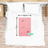 BASIC Cloth Diaper (Bluestar) + Diaper Changing Mat - (S) (Peppy Pink)