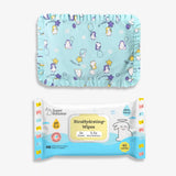 Mustard seed pillow (Little Pingu) and XtraHydrating® Wipes - 40 pack
