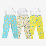 Adjustable Diaper Pants with Drawstrings - 3 Pack