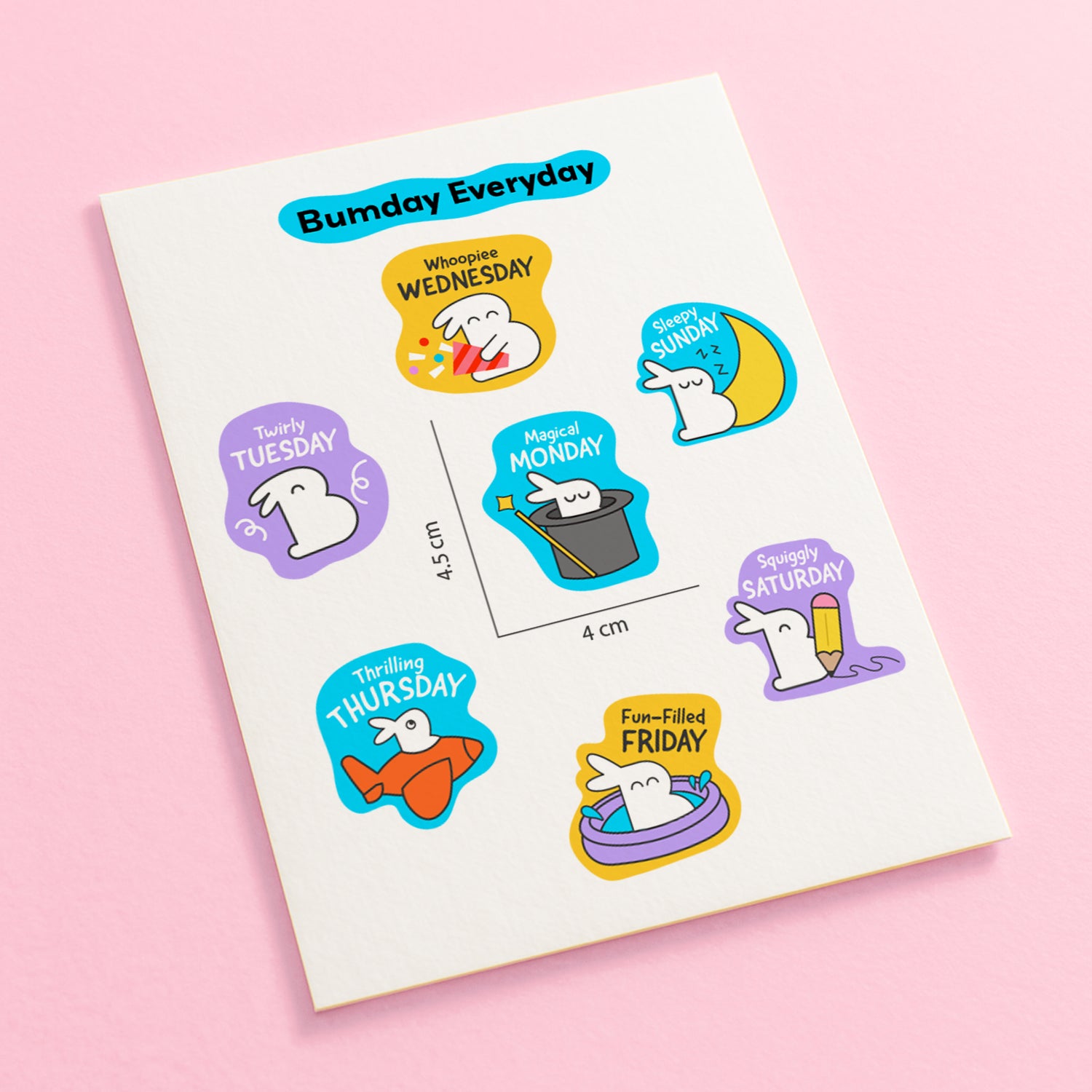 Bumday–Everyday Sticker