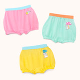 Pack of 3 Girl Bloomers - Inky Pinky, Autumn Charm & Mushroom Magic
