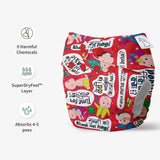 UNO Regular Cloth Diaper with only Dry Feel Pad (No Booster) - Baby Talk