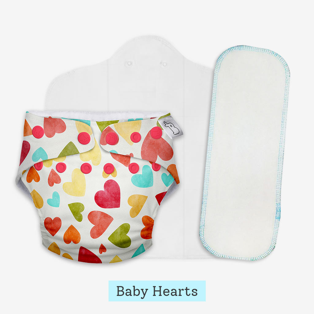 Heavy Wetter Combo (UNO Diaper + Magic Pad + Booster Pad)