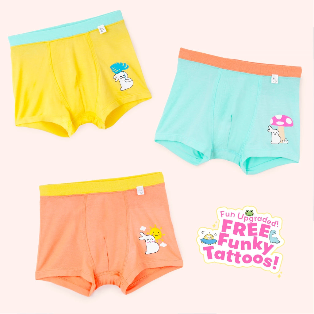 Supersoft Boys Trunks (Eco Wonders) Pack of 3