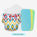 Freesize UNO Cloth Diaper Pack with Pads