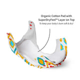 UNO Regular Cloth Diaper with only Dry Feel Pad (No Booster) - Ikat Chevron