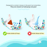 Swim Ready Combo (2 UNO Cloth Diaper - Waterproof Outer Shell Only )