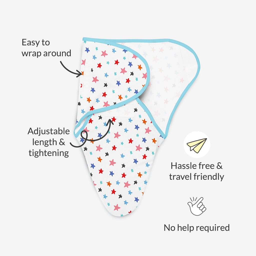 Adjustable Dry Feel Swaddle Wrap