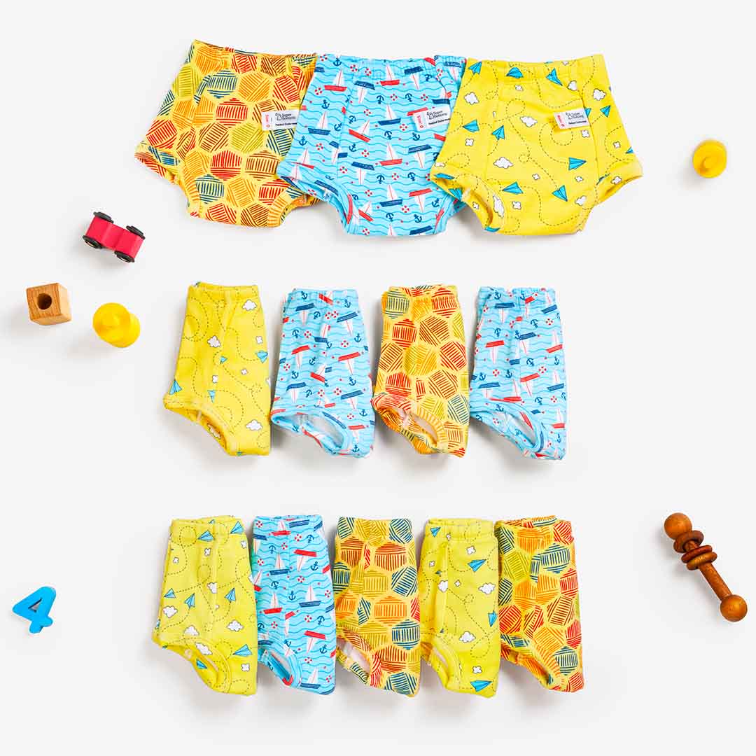 Size 0 (9m-12m) / Pack of 12