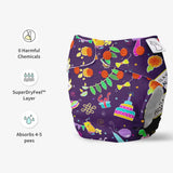 UNO Regular Cloth Diaper with only Dry Feel Pad (No Booster) - Festoon