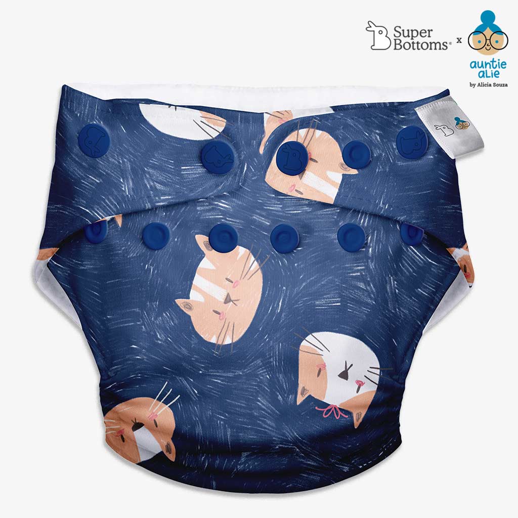 Reusable Freesize UNO Cloth Diaper for Baby