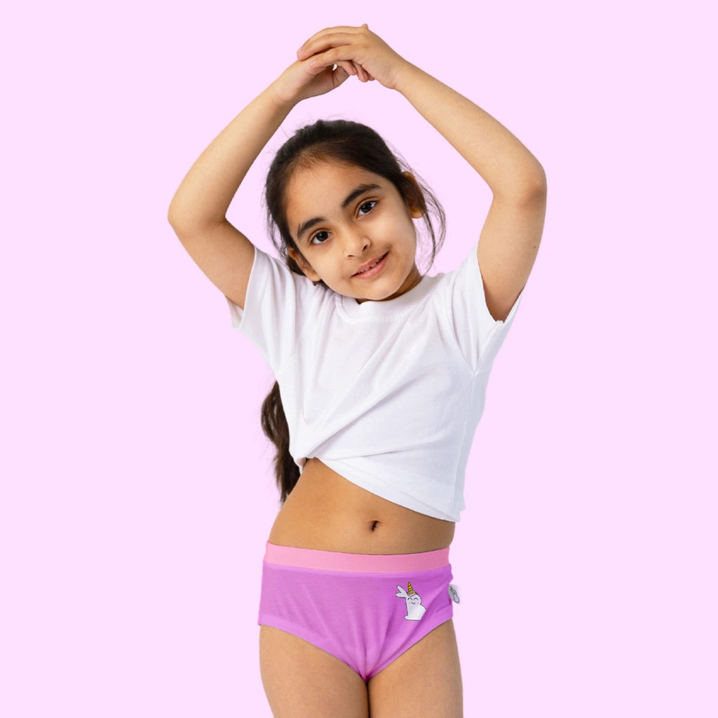 Girl Brief - Purple Pixie