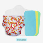Freesize UNO Cloth Diaper Pack with Pads