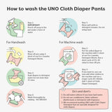 UNO Cloth Diaper Pants-Purple Love