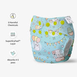 UNO Regular Cloth Diaper with only Dry Feel Pad (No Booster) - Hunny Bummy