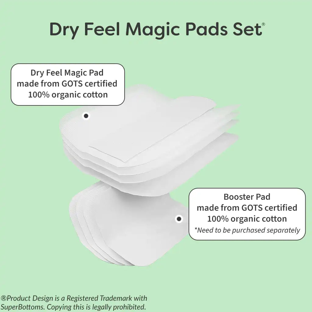 DryFeel Magic Pad + Booster Pad Combo