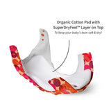 UNO Regular Cloth Diaper with only Dry Feel Pad (No Booster) - Li'l Crush