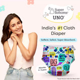 UNO Regular Cloth Diaper with only Dry Feel Pad (No Booster) - Mommy Talk