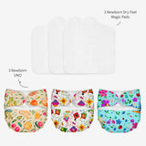 Newborn UNO Cloth Diaper Pack of 3