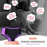 Ultra 6X Absorbent Leakproof Period Underwear - Lilac