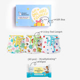 Newborn Diaper Mini Gift Set – Langot & Wipes