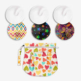 Reusable Nursing Pads Pack of 3 with Storage Bag