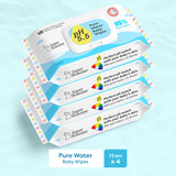 99% Pure Water Baby Wipes - 72 pcs