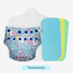 Freesize UNO Cloth Diaper Pack with Pads