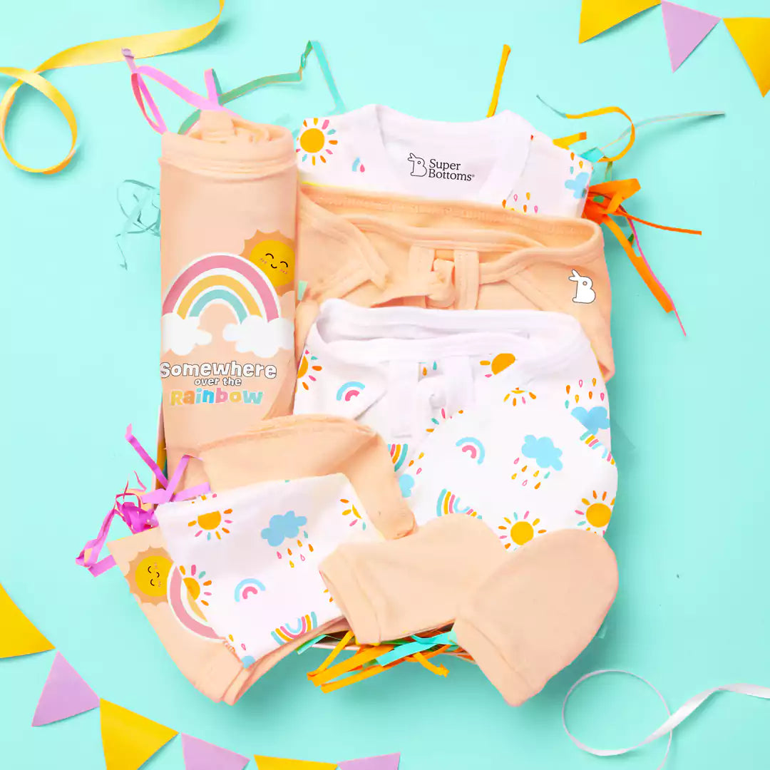 Newborn Essentials Gift Pack (Peach) 0-3M