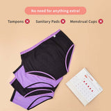 Ultra 6X Absorbent Leakproof Period Underwear - Black