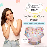 UNO Regular Cloth Diaper with only Dry Feel Pad (No Booster) - Pixie Dust