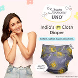 UNO Regular Cloth Diaper with only Dry Feel Pad (No Booster) - I'm Roar-some