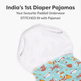 Potty Training Pajama with drawstring - Twinny Bummy