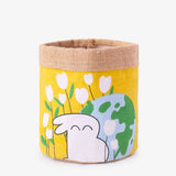 Jute Planters - Petal Pop