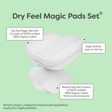 Dry Feel Magic Pad + Booster Pad Combos - Pack of 2
