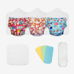Freesize UNO Cloth Diaper Pack with Pads