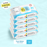 99% Pure Water Baby Wipes - 72 pcs