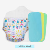 Freesize UNO Cloth Diaper Pack with Pads