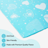 Diaper Changing Mat (Breezy Blue) - Small and Medium (pack of 2)
