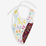 Waterproof Cloth Bibs Pack of 3 with Free Coin Pouch