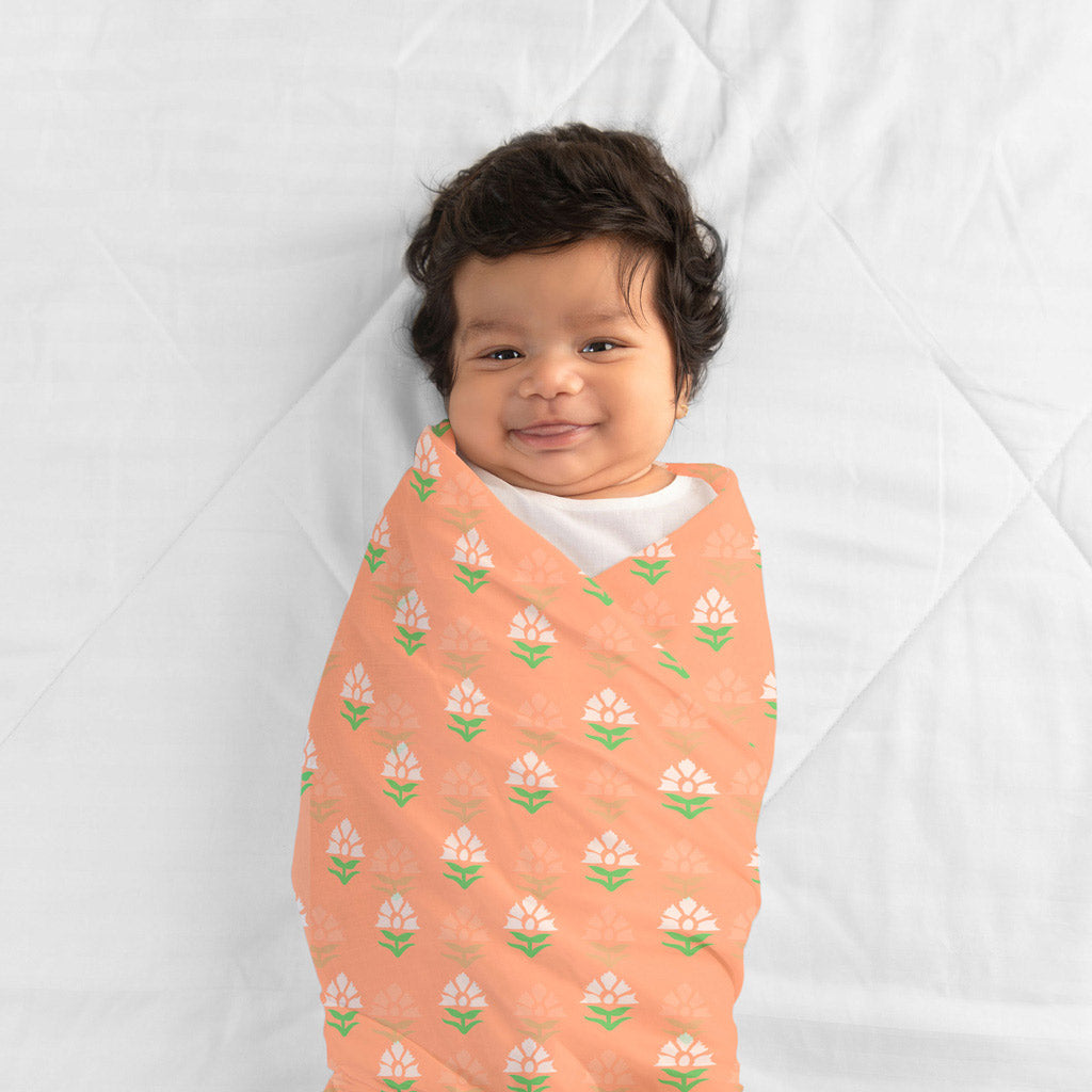 baby swaddling