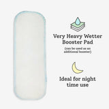 Heavy Wetter Booster Pad Pack of 3 – Night Diaper Insert