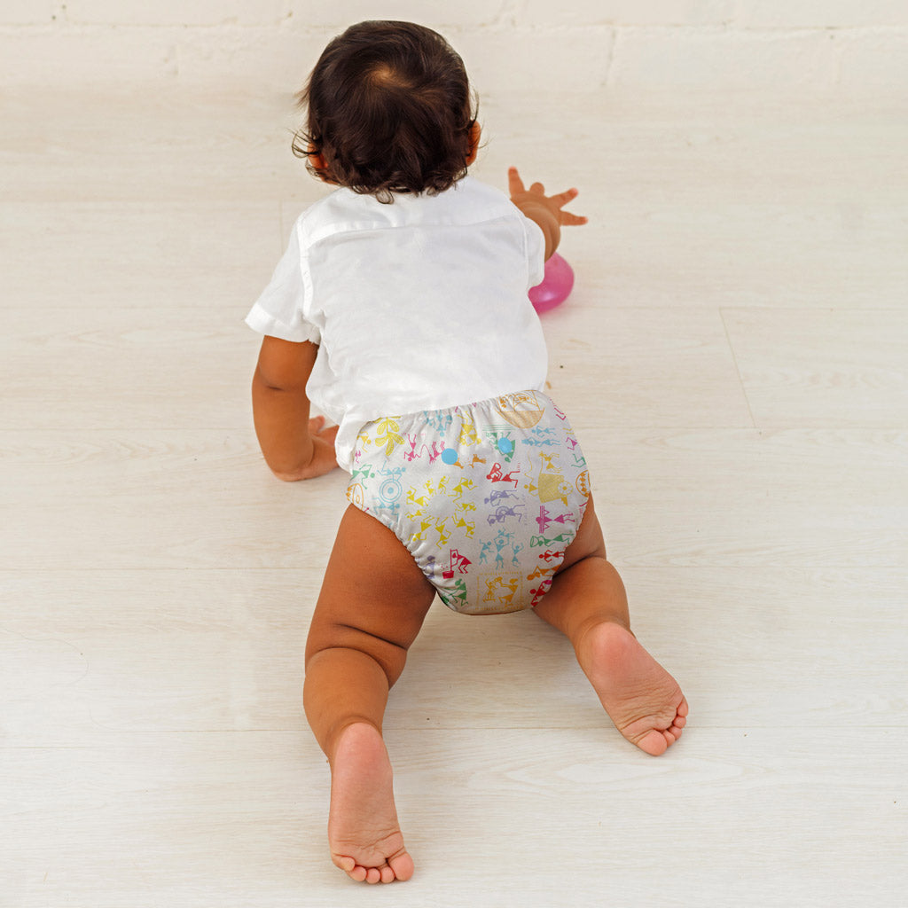 Reusable Freesize UNO Cloth Diaper for Baby