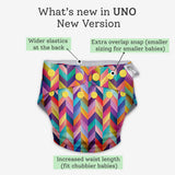 Freesize UNO Cloth Diaper (New Version)